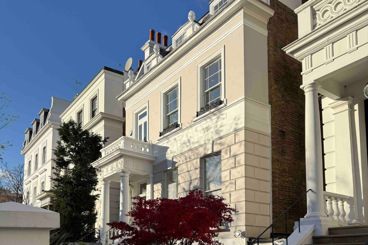 Photo of a very grand detached villa in Notting Hill