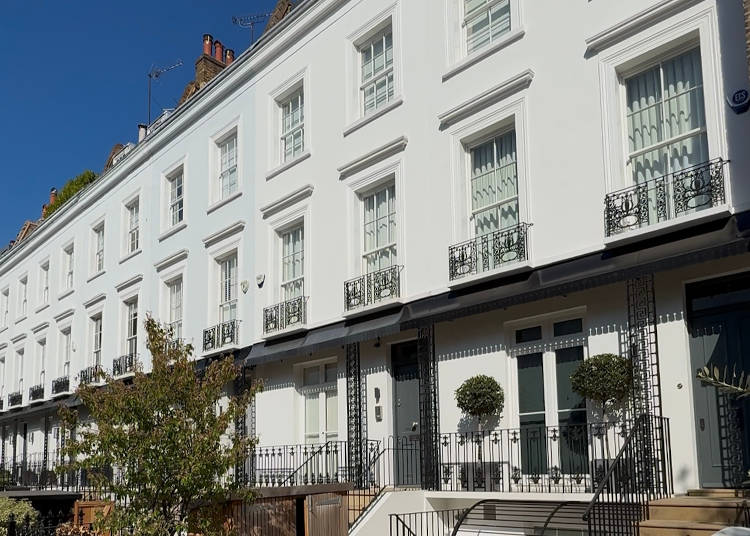 Houses in Northumberland Place, W2